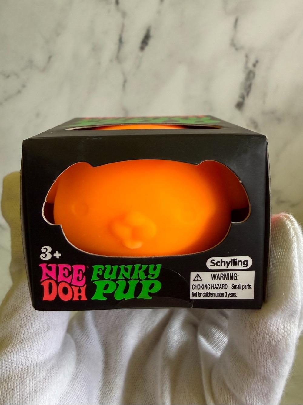 NeeDoh Funky Pup ORANGE
